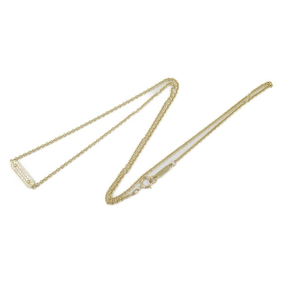 TIFFANY Authentic 18k Gold Diamond Necklace - Picture 4 of 9